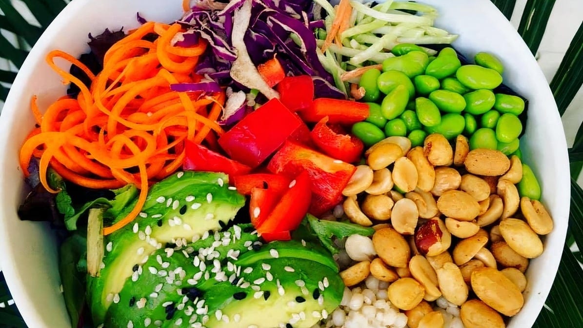 Spicy Thai Peanut Bowl.