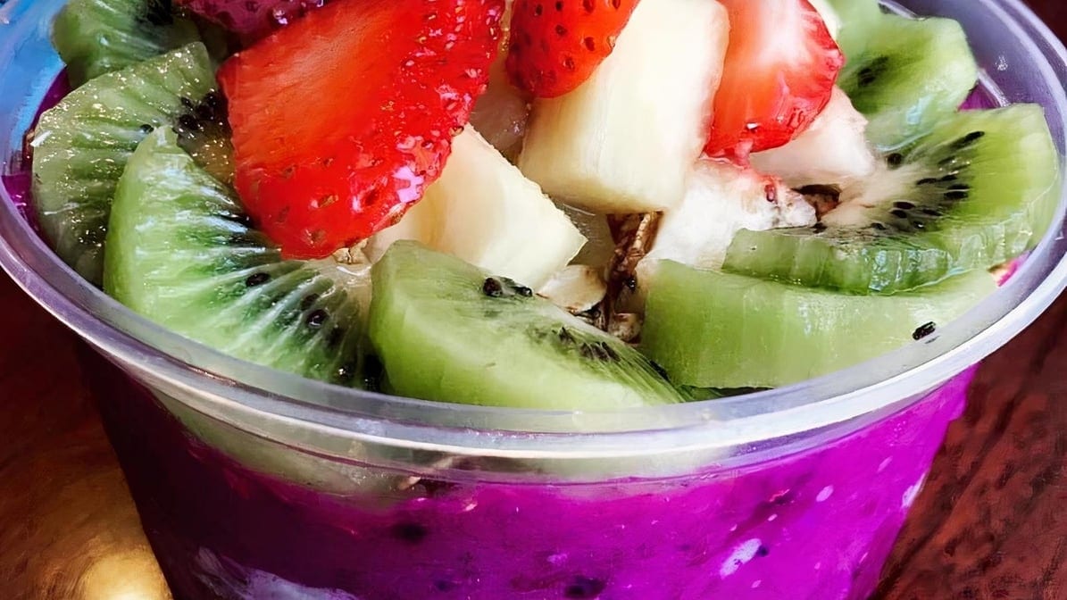 Maui Dragon Fruit Bowl.