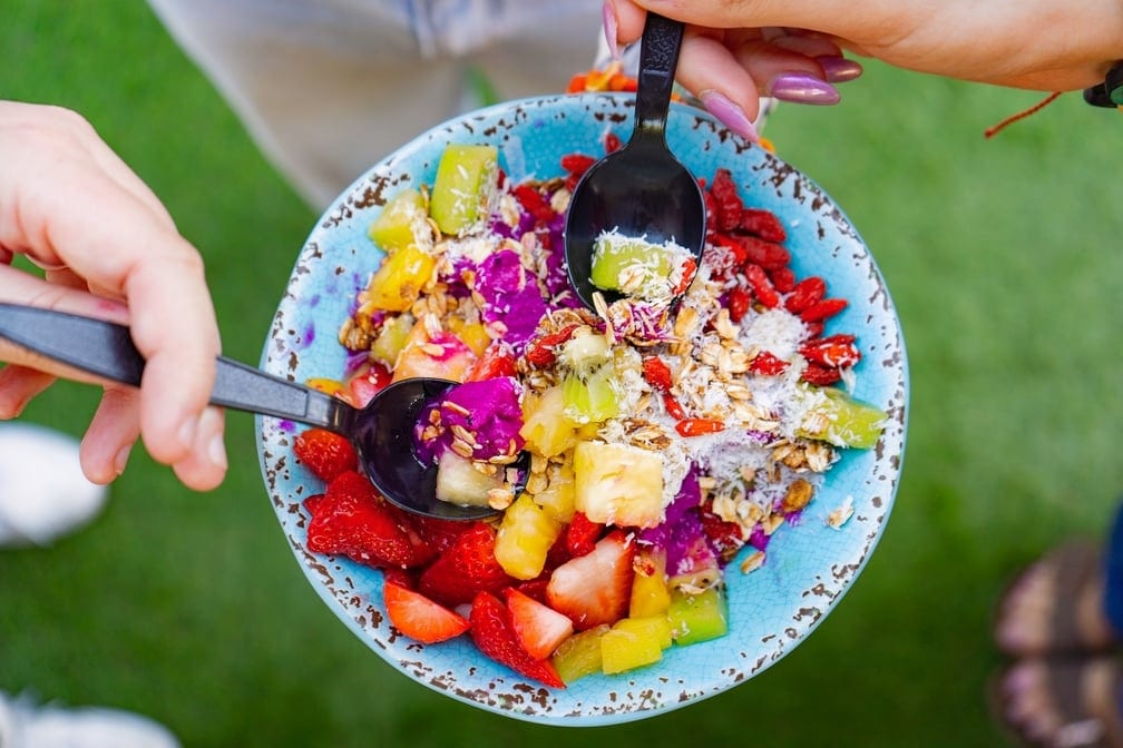 Maui Dragon Fruit Bowl.