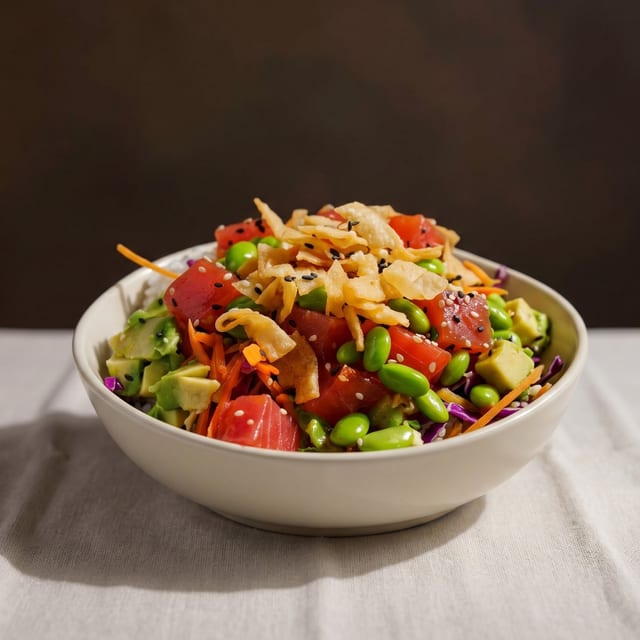 Teriyaki Poke Bowl.