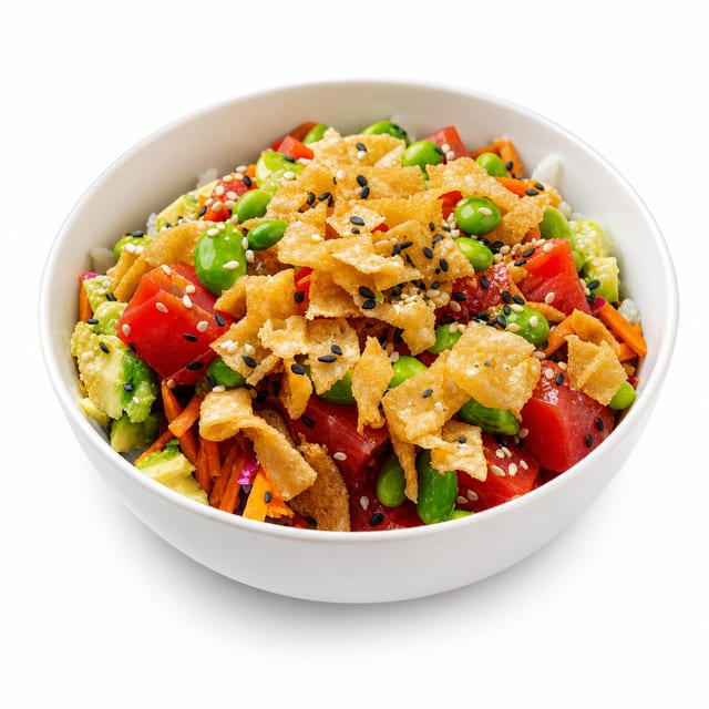 Sweet Chili Garden Poke Bowl.